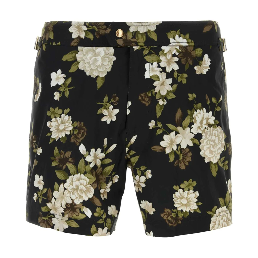 Tom Ford Stijlvolle bedrukte zwemshorts Multicolor Heren