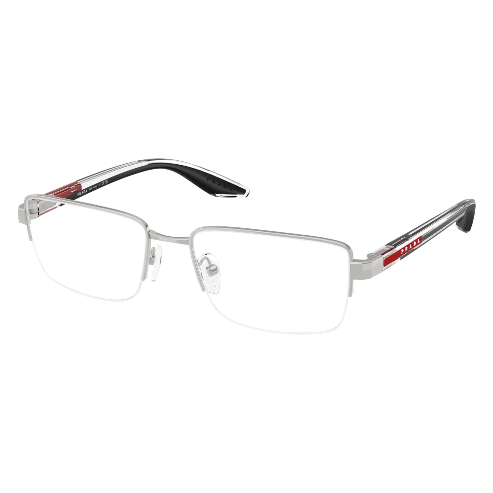 Prada Men's Gray Glasses, 54 Mm, Ps 51Sv Optical Frame