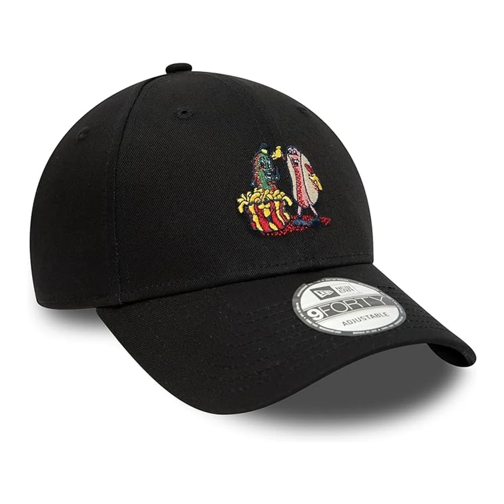 new era Zwarte Gewassen Half Time Pet met Puppies Black Heren