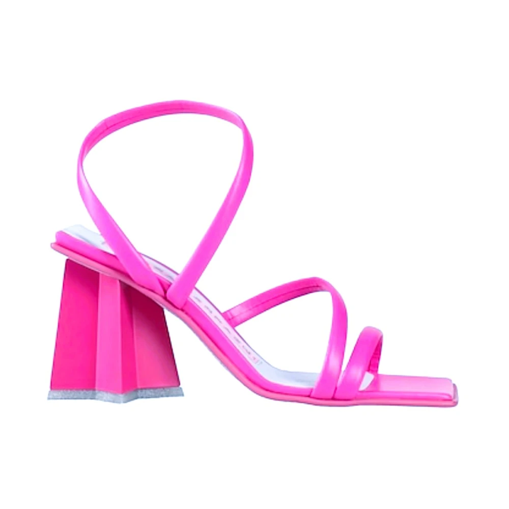 Chiara Ferragni Collection High Heel Sandals, Female, 6 Uk, Stylish Sandals Pink