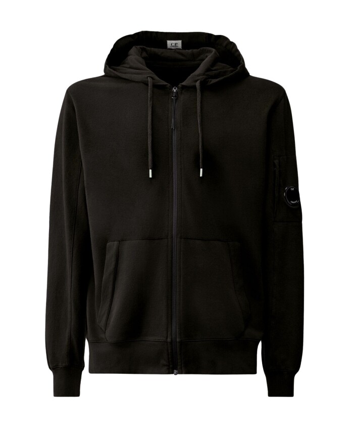 veste-a-capuche-zippee-en-polaire-noire