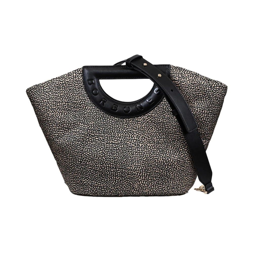 Borbonese Elegante Crossbody Tas voor Dagelijks Gebruik Black Dames