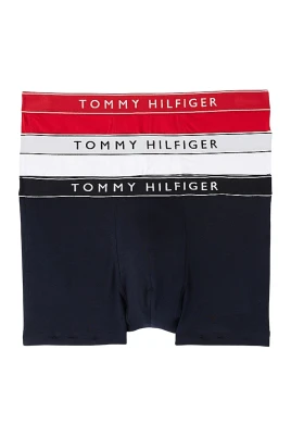 Stretch Cotton Trunk Boxers 3-Pack