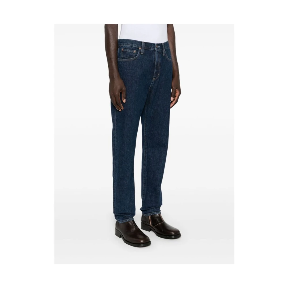 Agolde Indigo Blue Denim Jeans Blue Heren