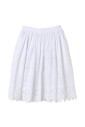 jupe-aline-blanche-en-broderie-anglaise-avec-ourlet-festonne