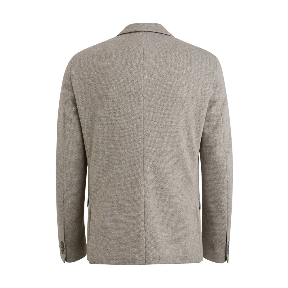 Vanguard Linnen Blend Blazer Scura Beige Heren