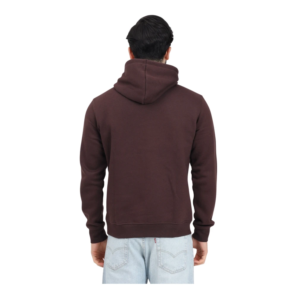 adidas Originals Essentials Trefoil Hoodie Bordeaux Heren Brown Heren