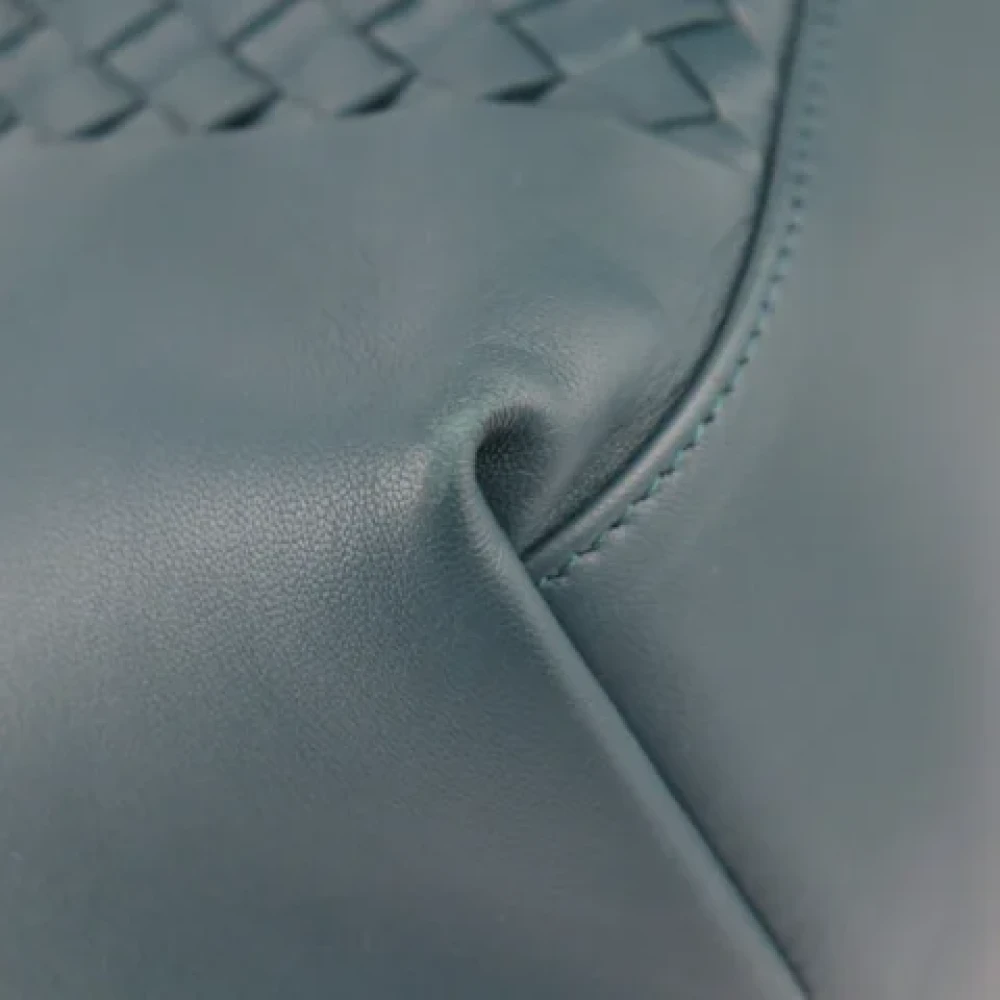Bottega Veneta Vintage Pre-owned Leather totes Blue Dames