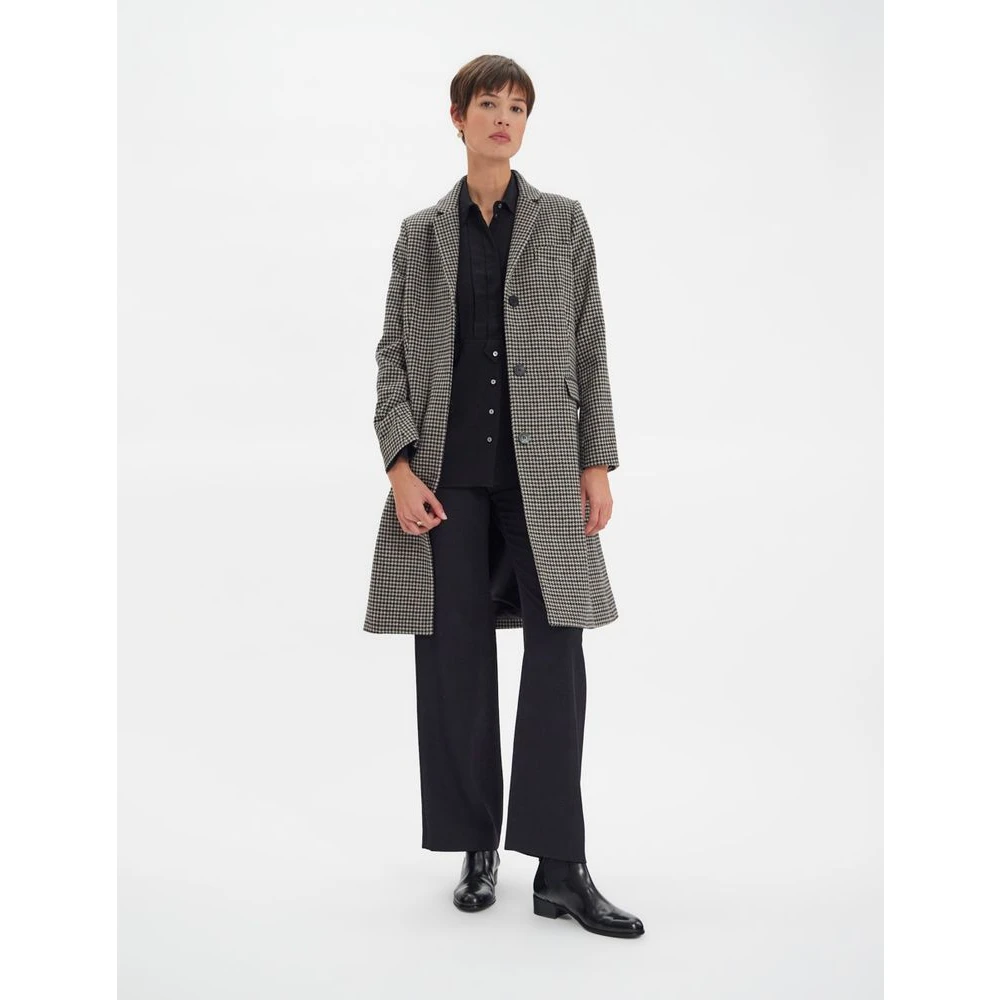 Ines De La Fressange Paris Franck Coat Black Dames