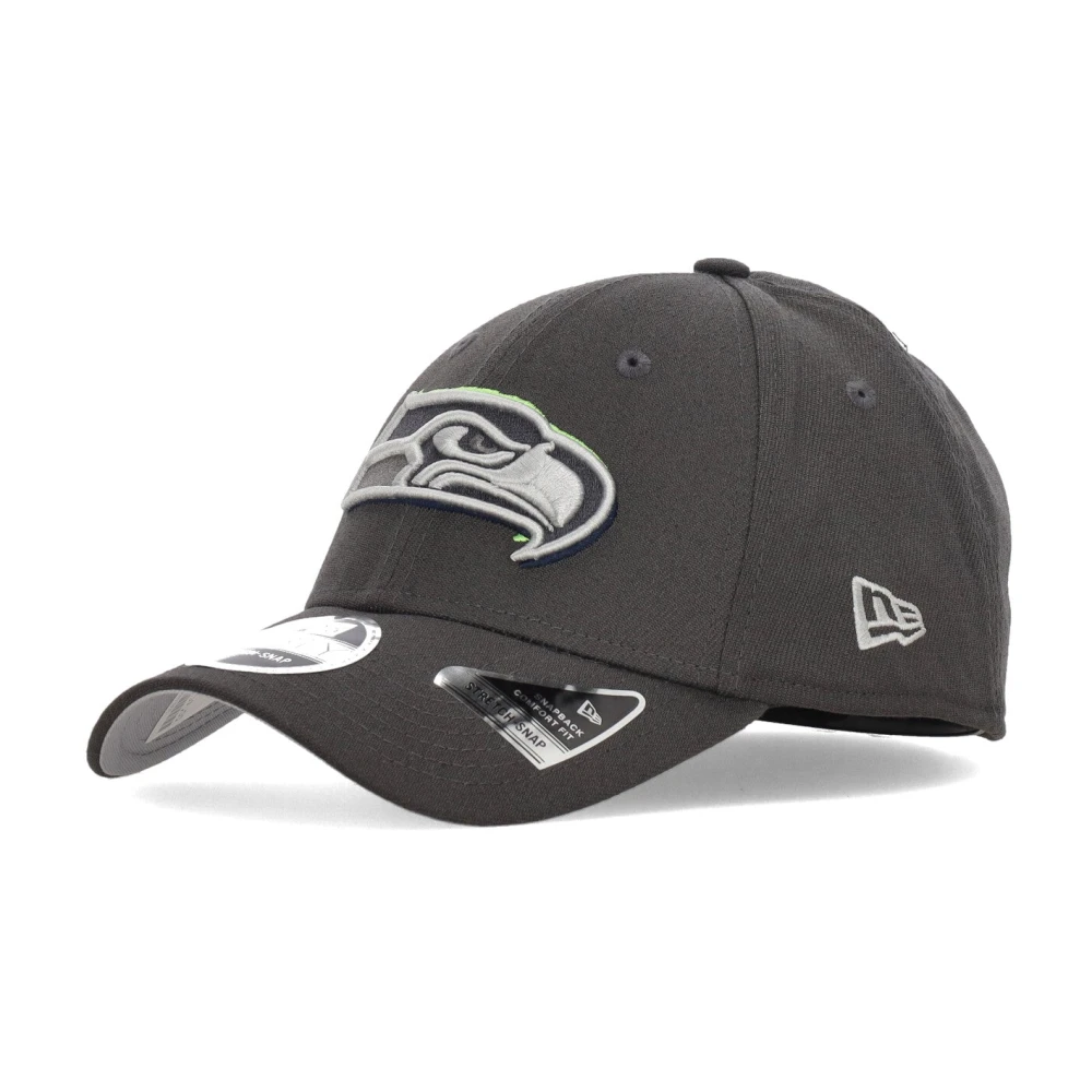 New era Seattle Seahawks Curvy Visor Hat NFL Draft Gray Heren