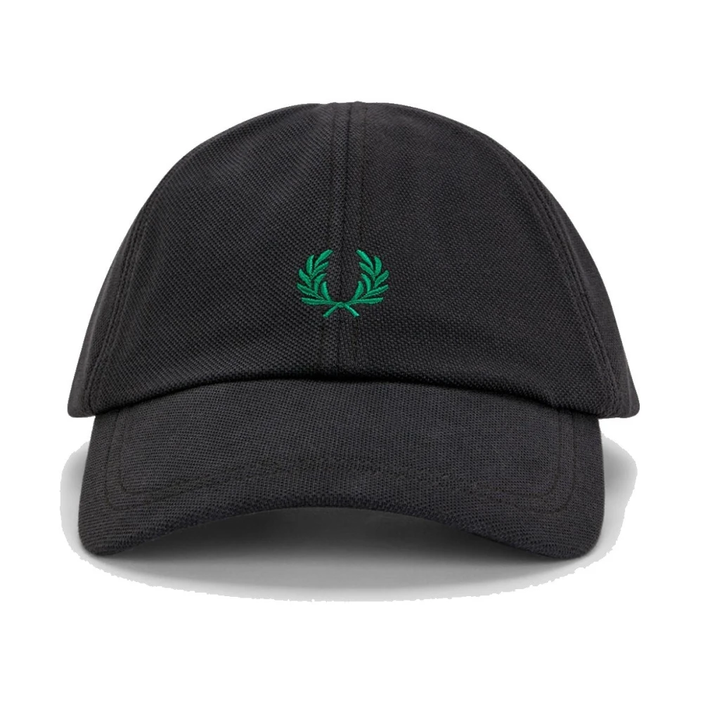 Fred Perry Grau Classic Piqué-Kappe - Bild 3