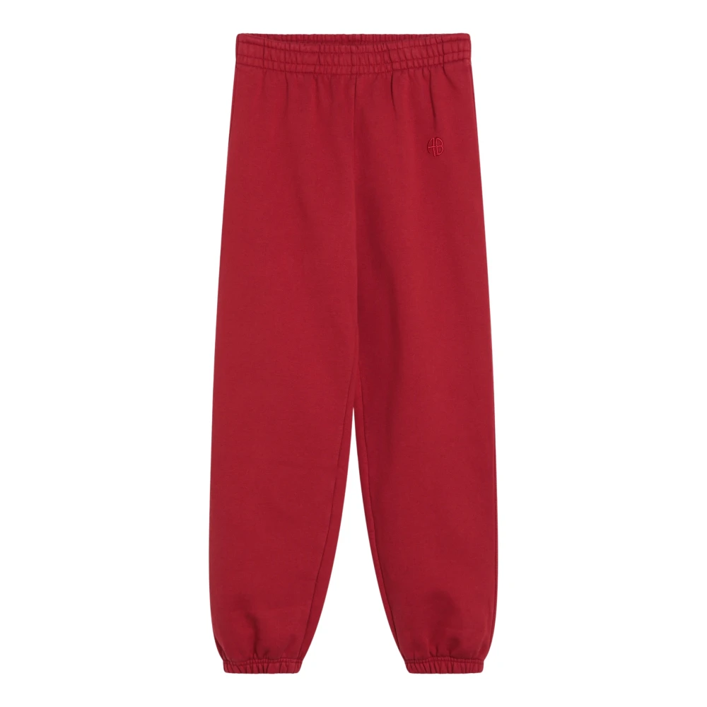 Anine Bing Joggingbroek voor actieve levensstijl Red Dames