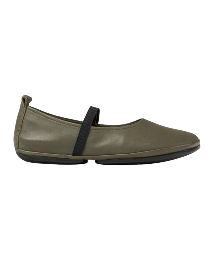 chaussures-plates-ballerine-vertes