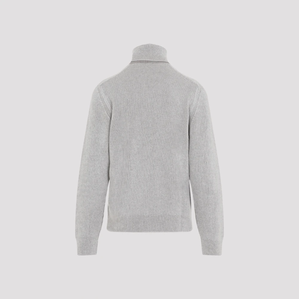 ETRO Kasjmier Raglan Mouwen Gebreide kleding Gray Heren