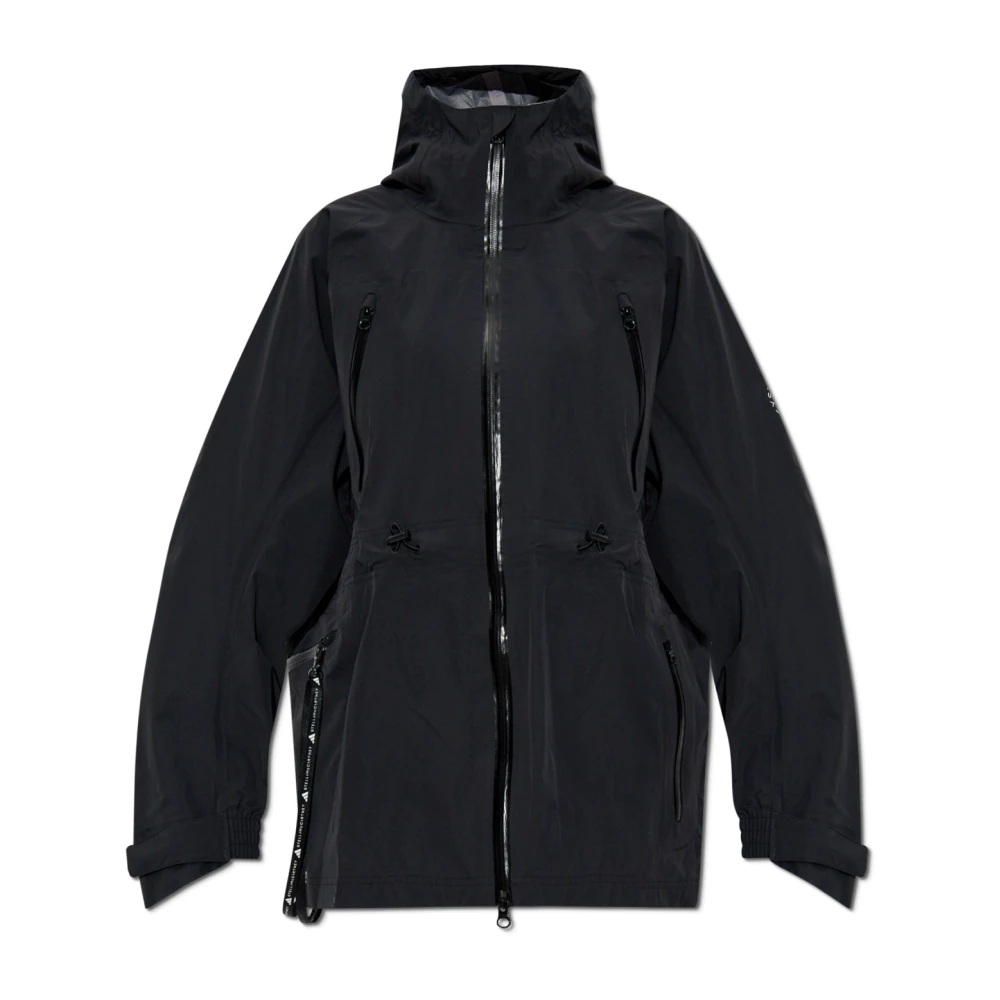 Adidas by stella mccartney Losjes Zittende Hoodie Jacket Black Dames