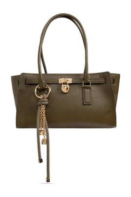 Hamilton Moderne Liten Satchel i Läder