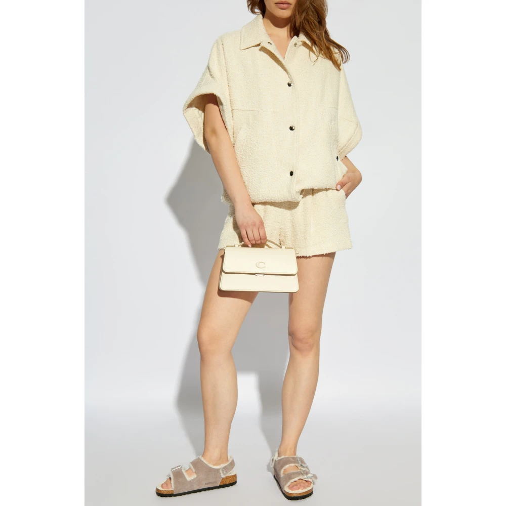 IRO Tweed Shorts 'Nurue' Beige Dames