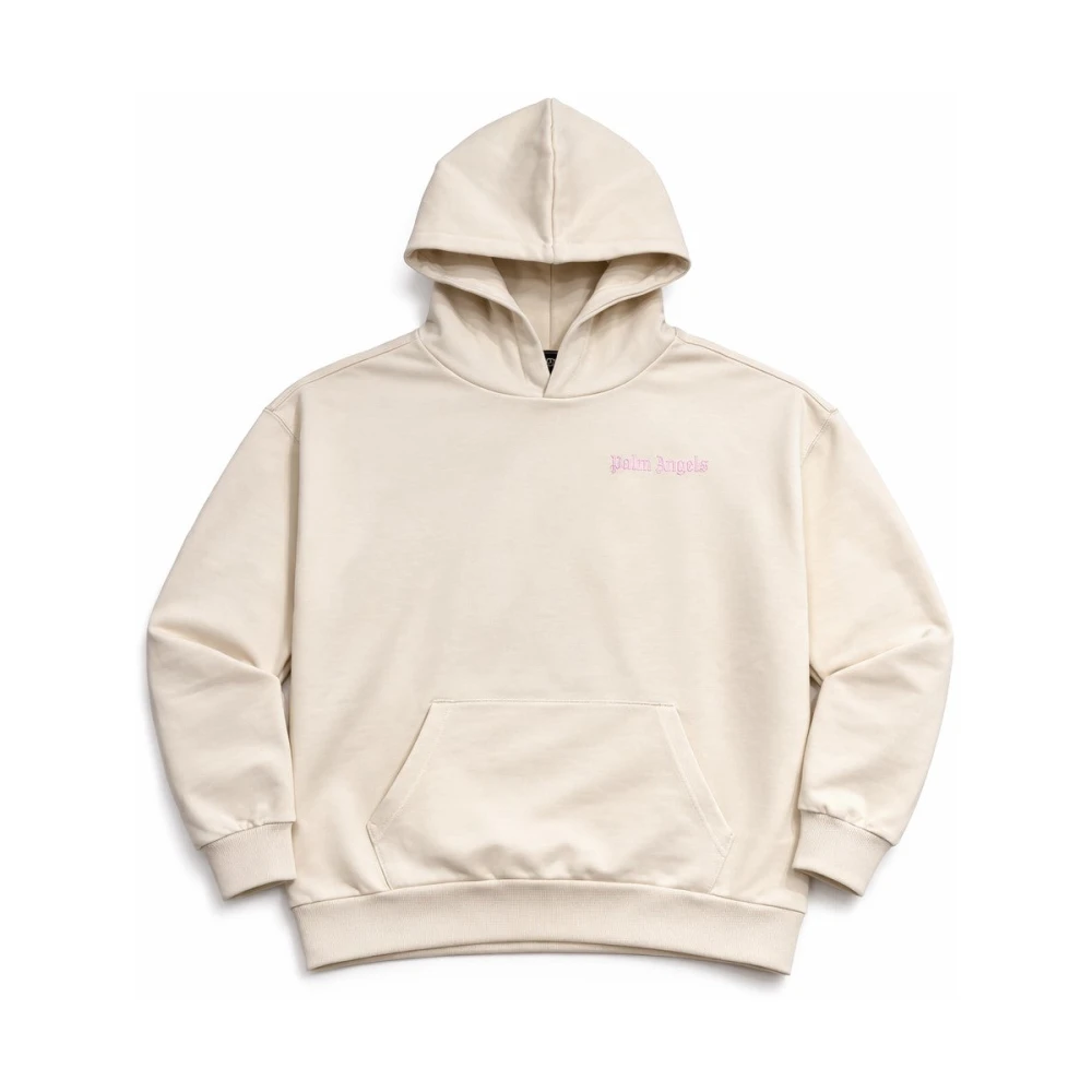 Palm Angels Girls White Kids Sweatshirts, 14 Y, Sweatshirt