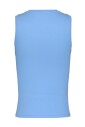 lichtblauwe-mouwloze-top-slip-on-stijl
