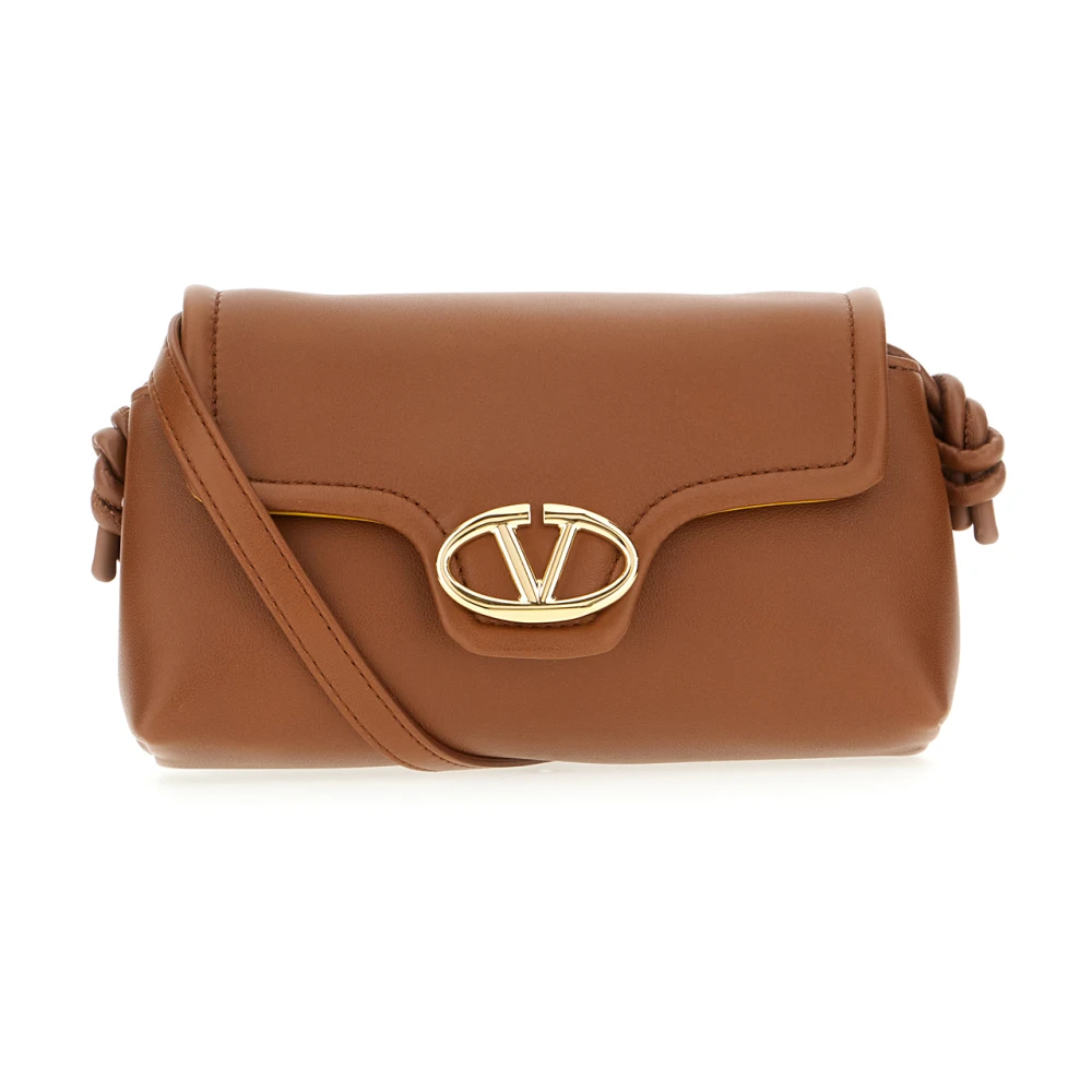 Valentino Garavani Stijlvolle Clutch Tas voor Vrouwen Brown Dames