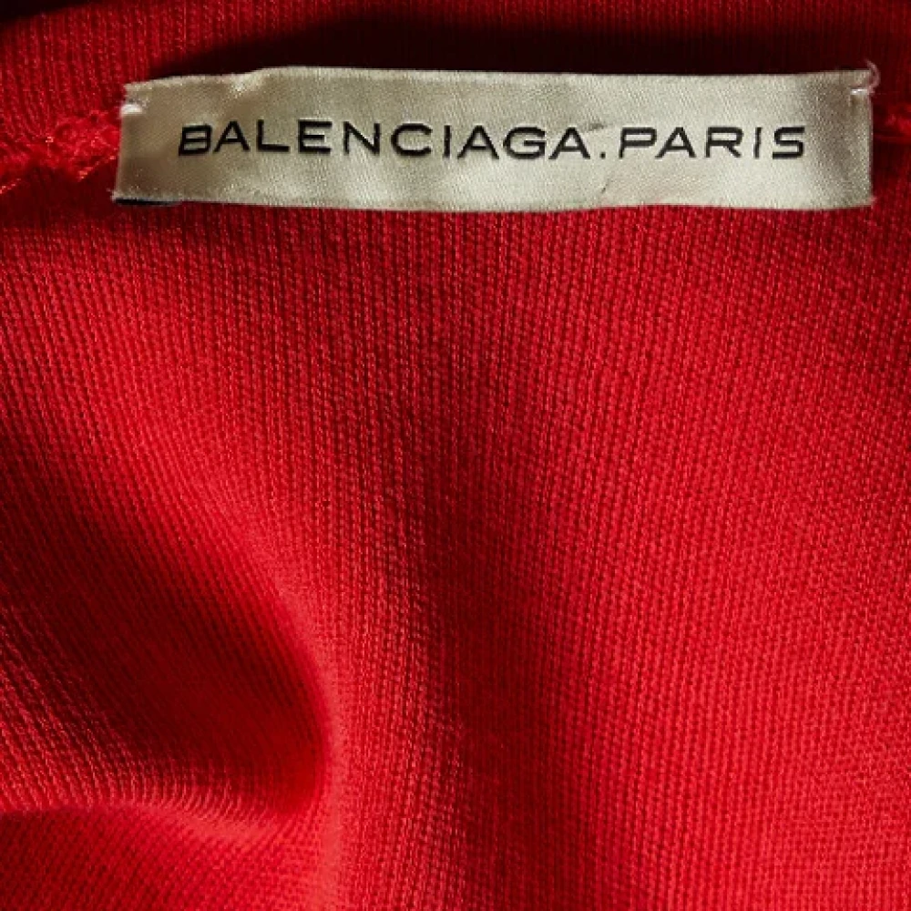 Balenciaga Vintage Pre-owned Knit dresses Red Dames