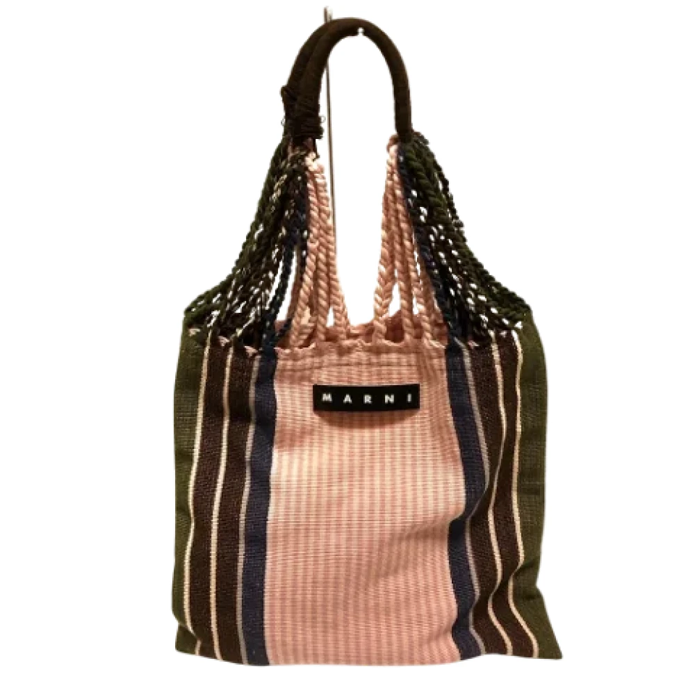 Marni Pre-owned Polyester handbags Pink Dames
