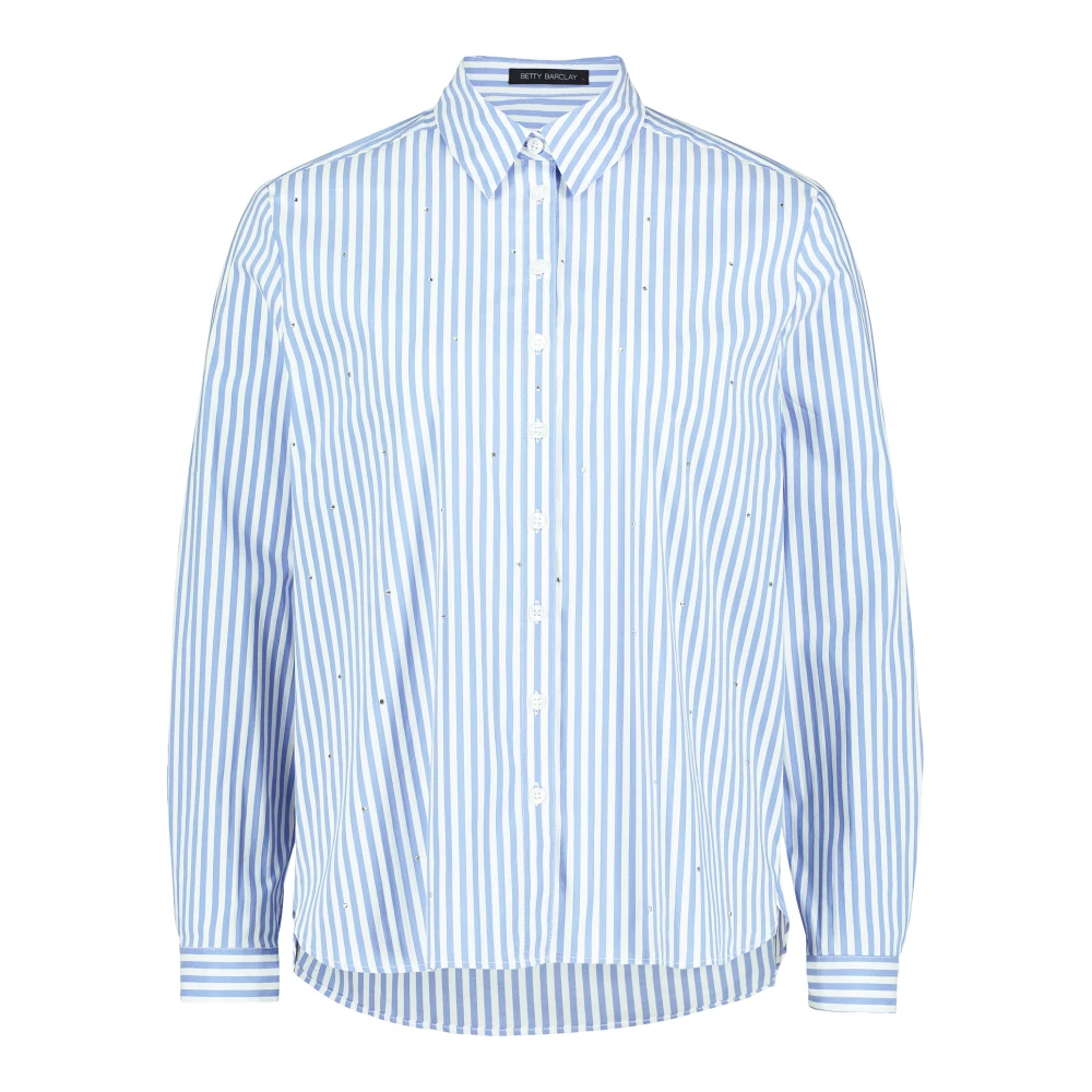 Betty Barclay Gestreepte Casual Blouse met Kraag Multicolor Dames