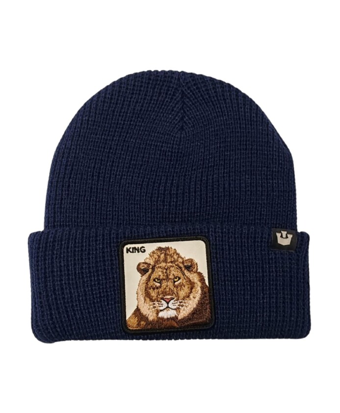 bonnet-bleu-animal-farm-avec-ecusson