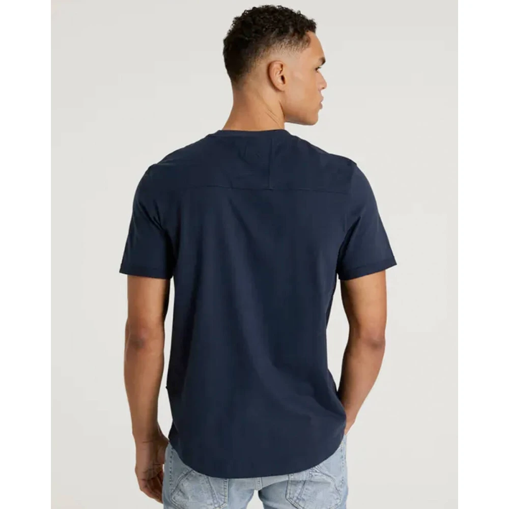Chasin T-shirt korte mouw Blue Heren