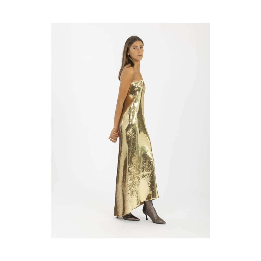 N21 Paillet Zeemeermin Rok Yellow Dames