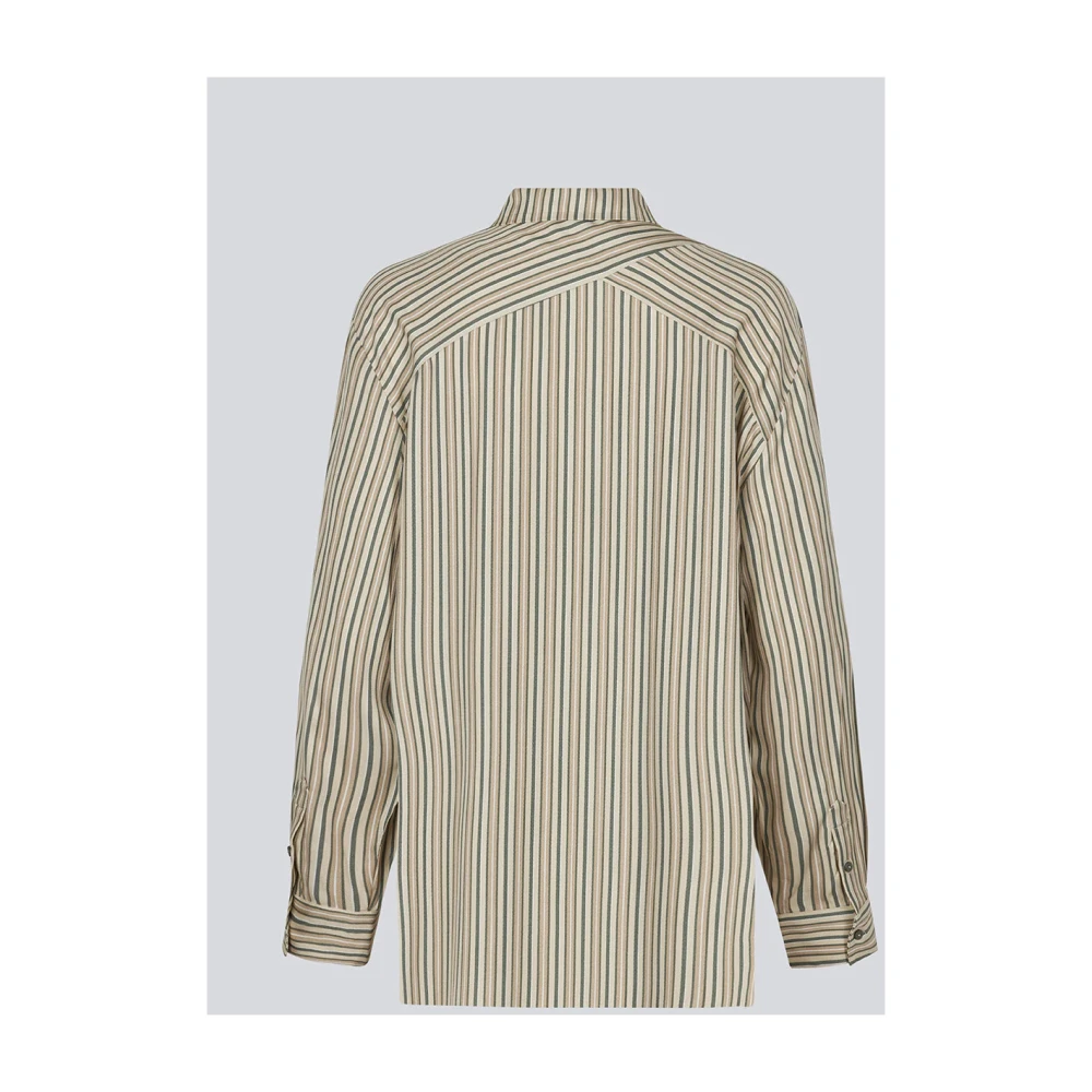 Modström Gestreept Oversized Shirt Multicolor Dames