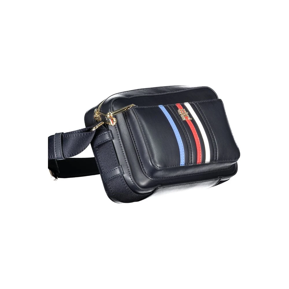 Tommy Hilfiger Blauwe Verstelbare Schoudertas met Rits Blue Heren