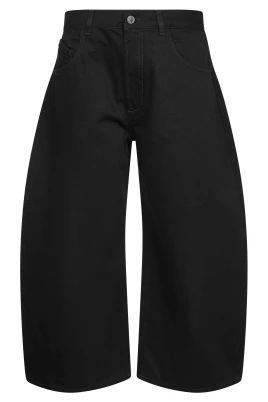 Balloon Cropped Jeans