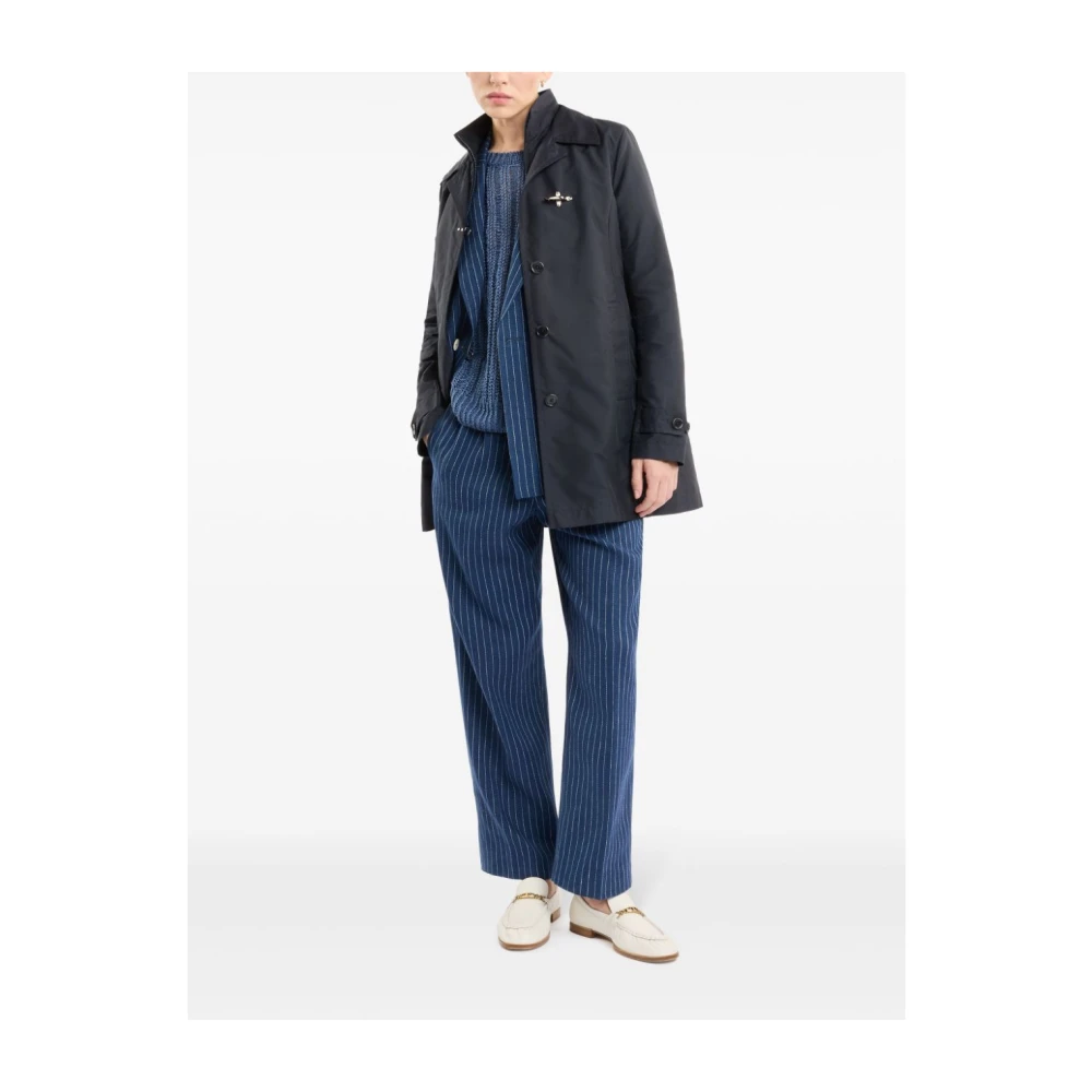 Fay Blauwe jas Dames Buitenkleding Blue Dames