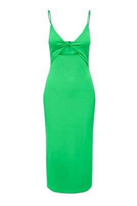 summer-green-one-shoulder-dress