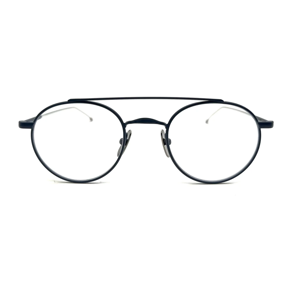 Thom Browne Blauwe Optische Brillen voor Mannen Blue Heren