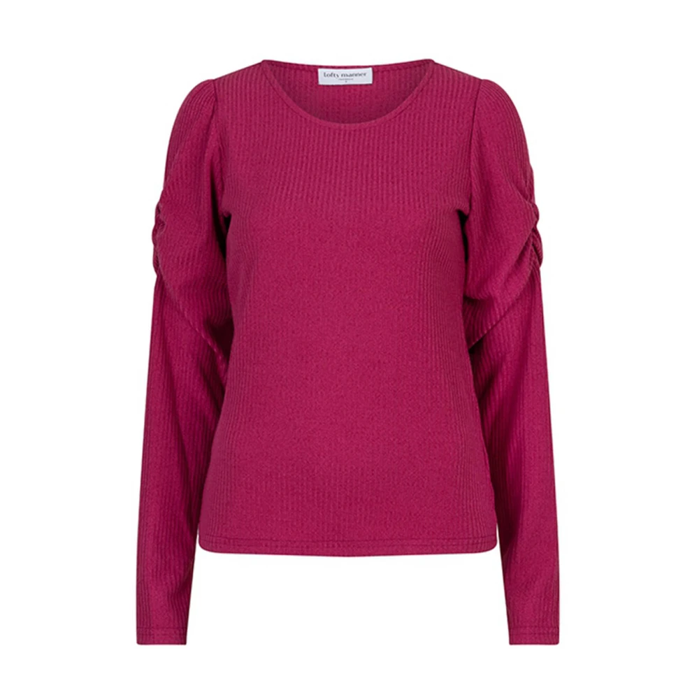 Lofty Manner Jenna Sweater in Qb07 Stijl Purple Dames
