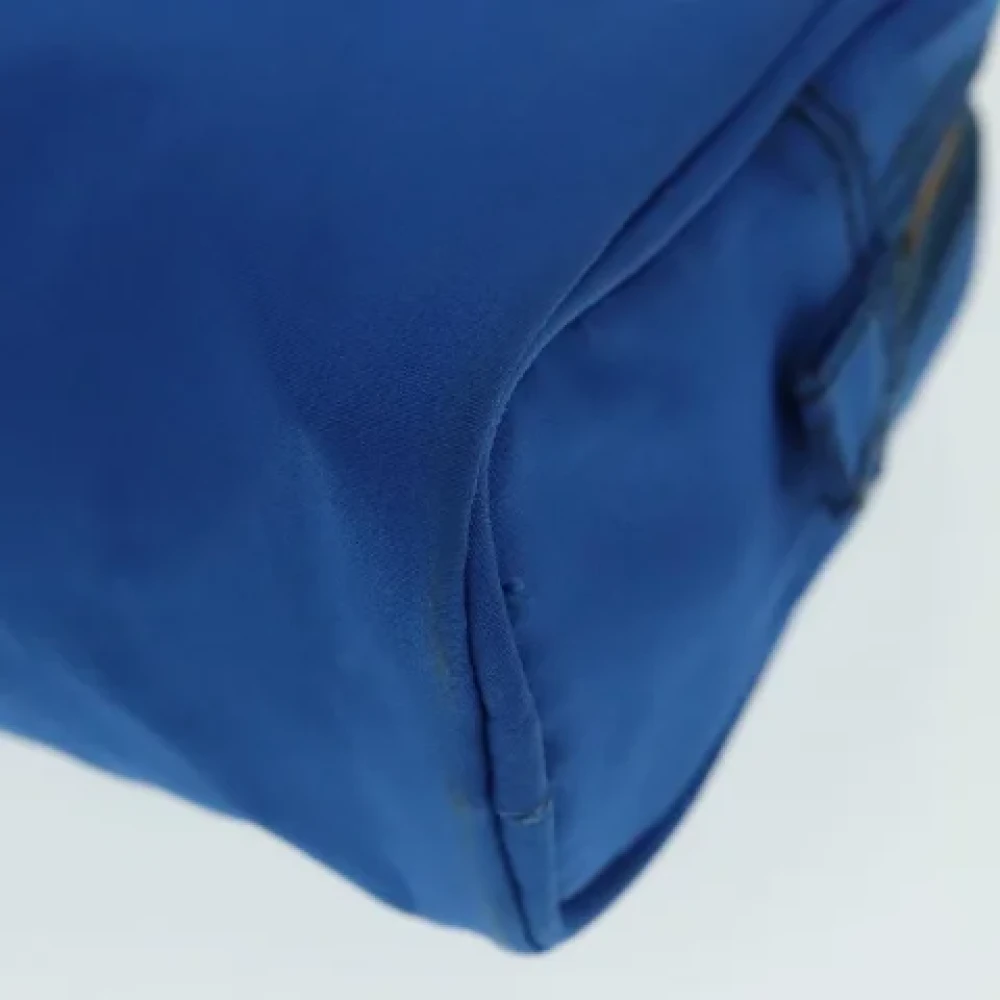 Prada Vintage Pre-owned Fabric prada-bags Blue Dames