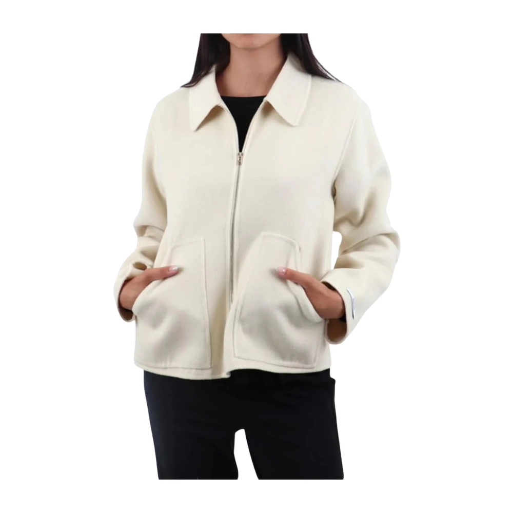 Marella Berken Jas White Dames