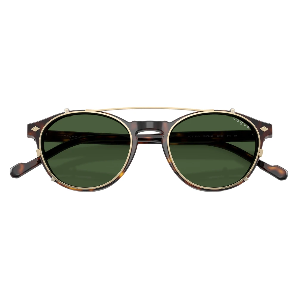Vogue Eyewear Transparent Man Vo5751s W6561w Sunglasses Acetate Brown Pantos Normal - Image 2