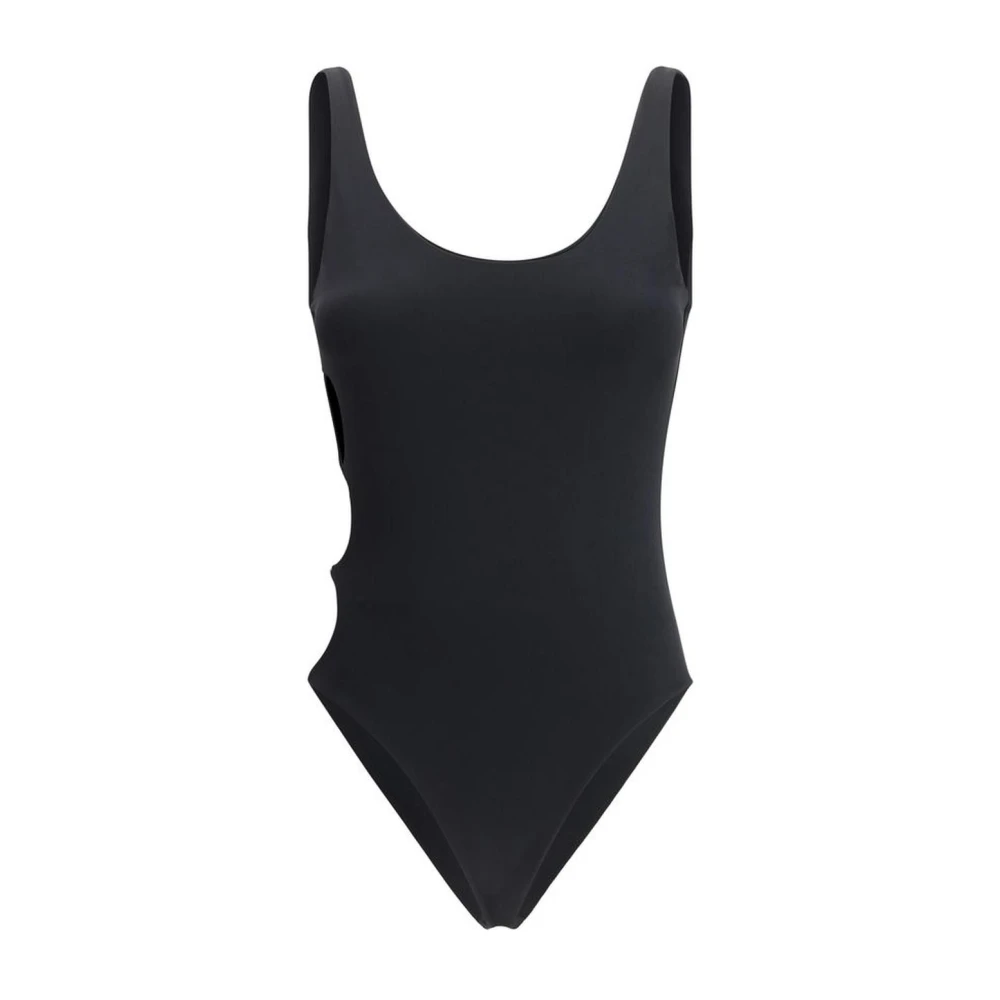 Versace Badpak met Medusa-logo plaques Black Dames
