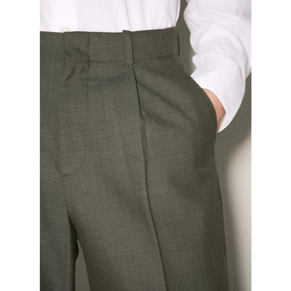 Our Legacy Geruite Chino Broek Gray Heren