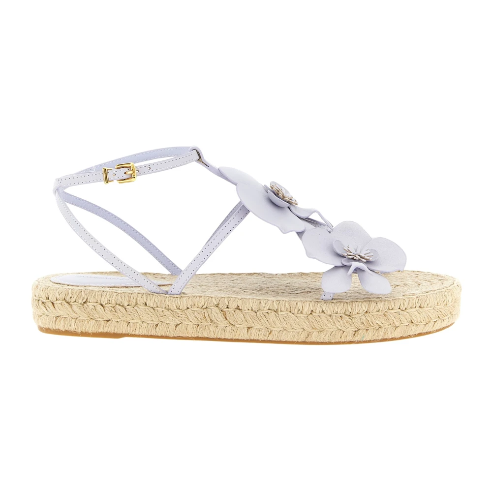 Zimmermann Women's Purple Orchid Espadrille - Flat Sandals - 6 Uk - Shoes