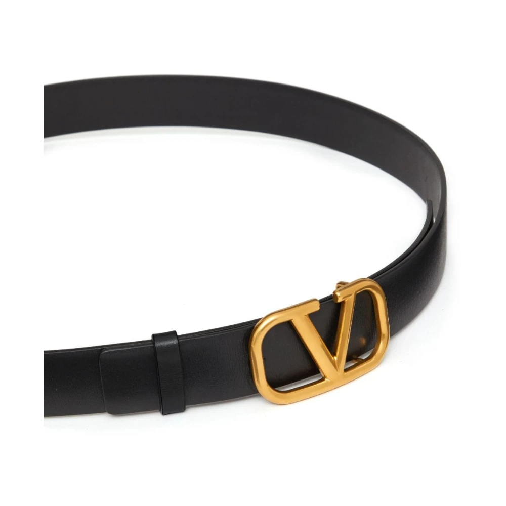 Valentino Garavani Zwarte Riemen voor Mannen Aw24 Black Heren