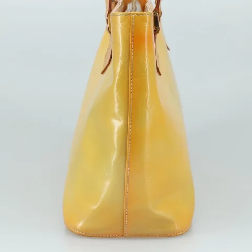 Louis Vuitton Vintage Pre-owned Leather handbags Yellow Dames