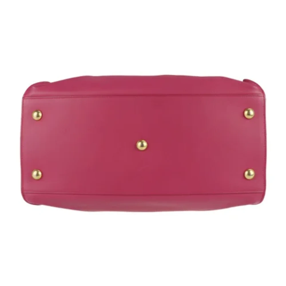 Yves Saint Laurent Vintage Pre-owned Fabric handbags Pink Dames