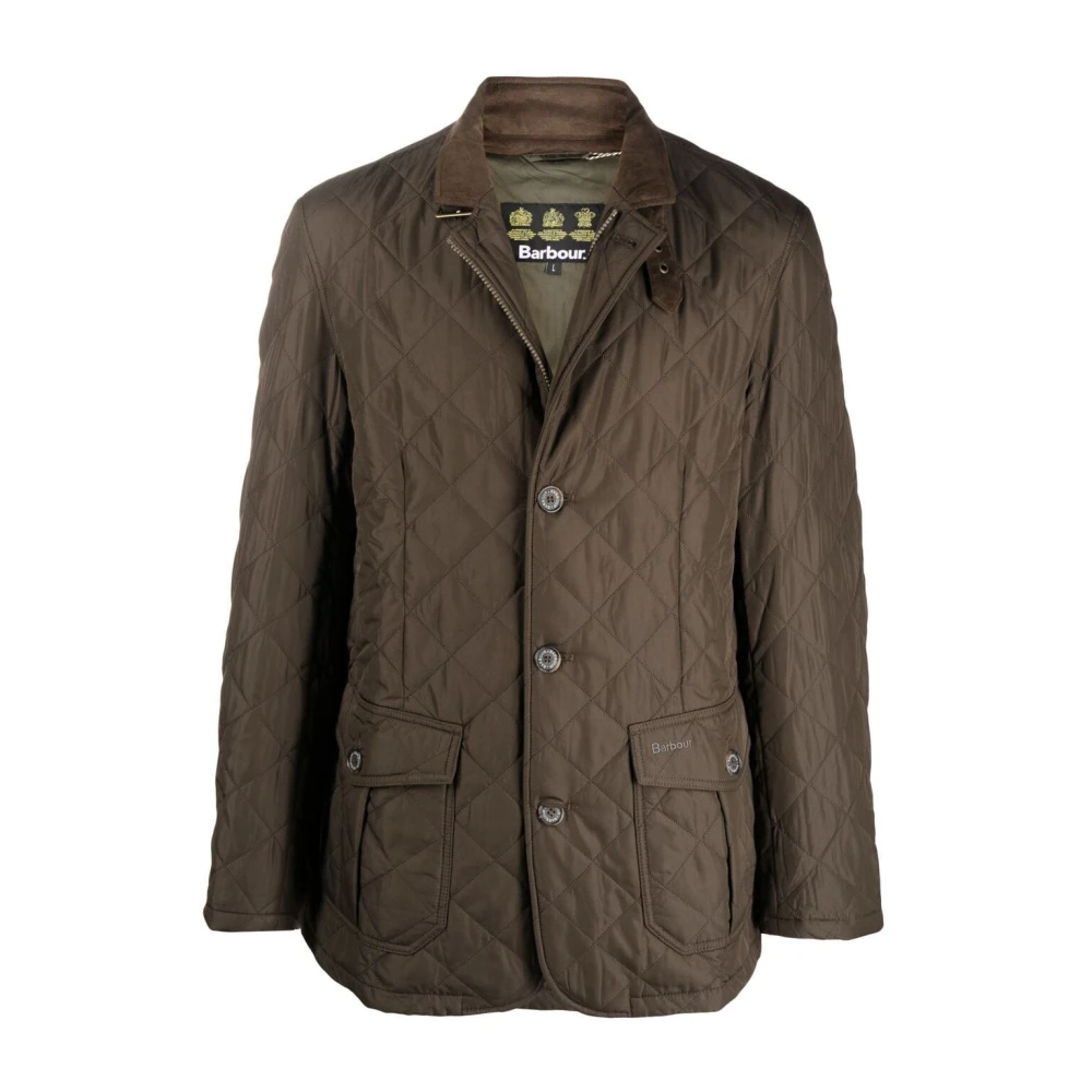 Barbour Groene Winterjassen Green Heren