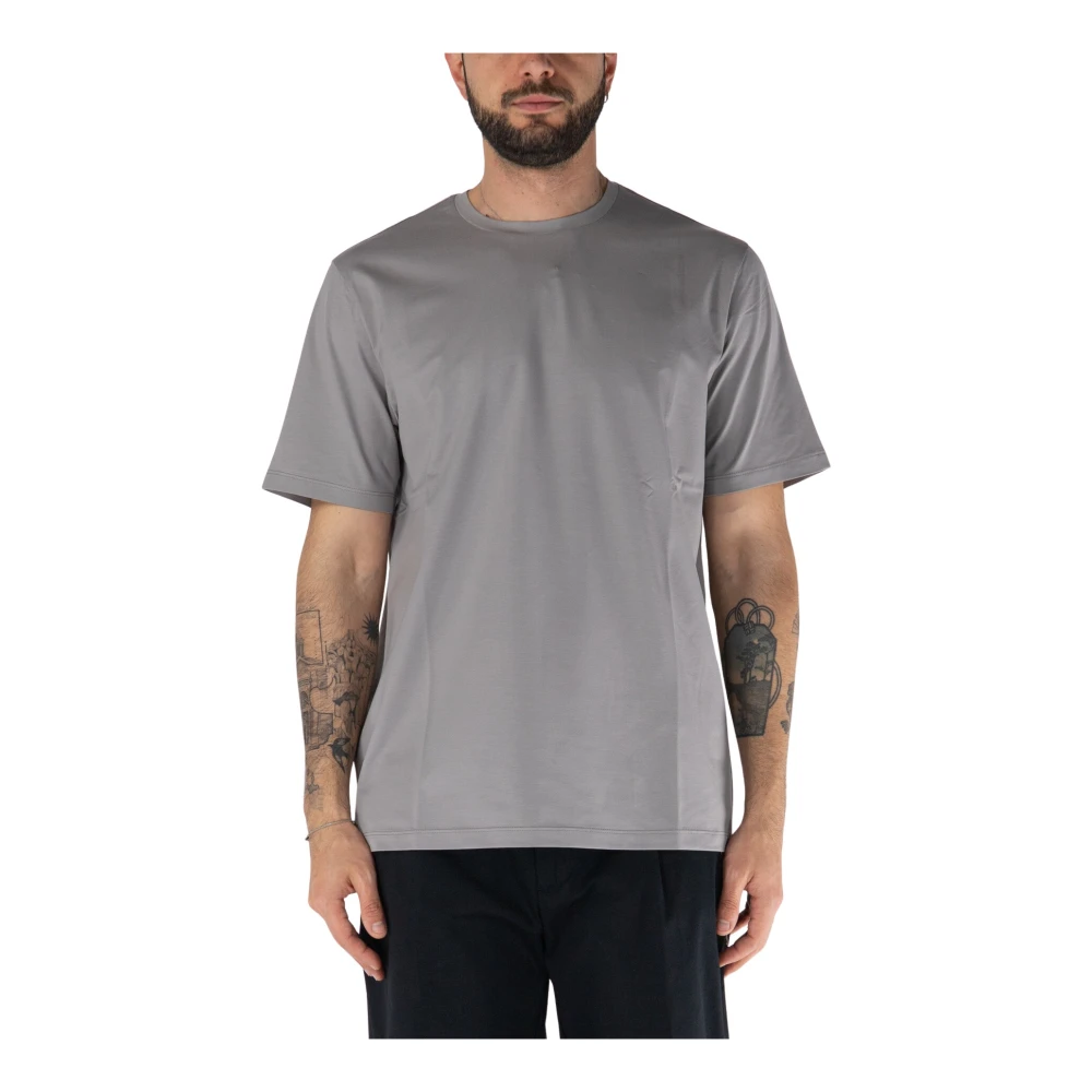 Herno - Tops > T-Shirts - Gray - Herno - Modalova