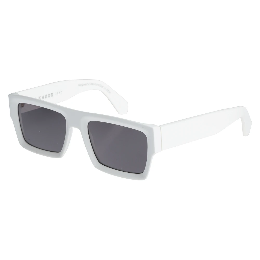 Kador Unisex White Bandit 2 Sunglasses