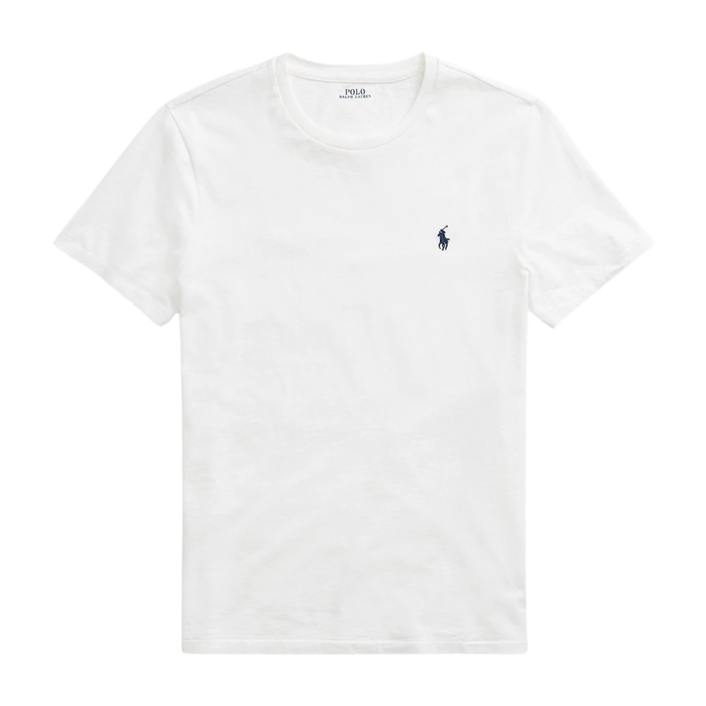 Ralph Lauren Vit Custom Slim Fit Jersey T-Shirt